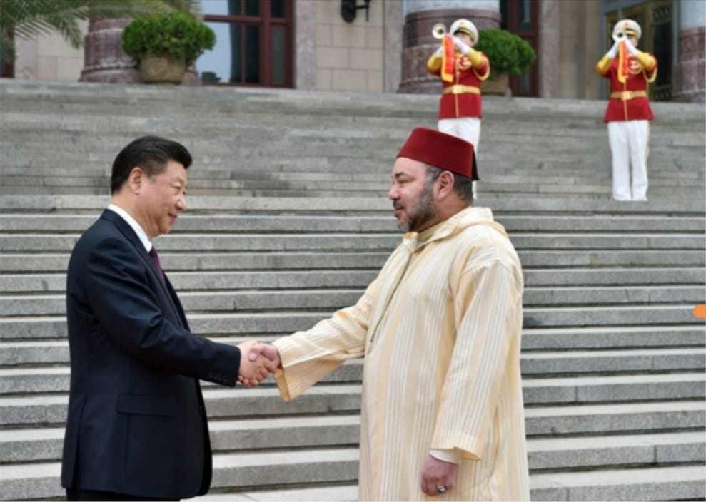مباحثات هاتفية تجمع الملك محمد السادس و الرئيس الصيني حول فيروس كورونا