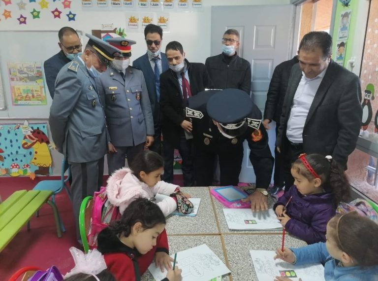 تخليد اليوم الوطني للسلامة الطرقية في الوسط المدرسي تحت شعار “من أجل الحياة “ 18 فبراير 2022
