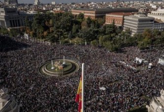 إحتجاجات عارمة تشهدها مدريد لتحسين الخدمات الصحية