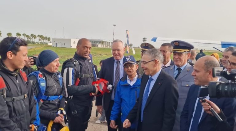 Beni Mellal : organisation du Championnat International de Parachutisme