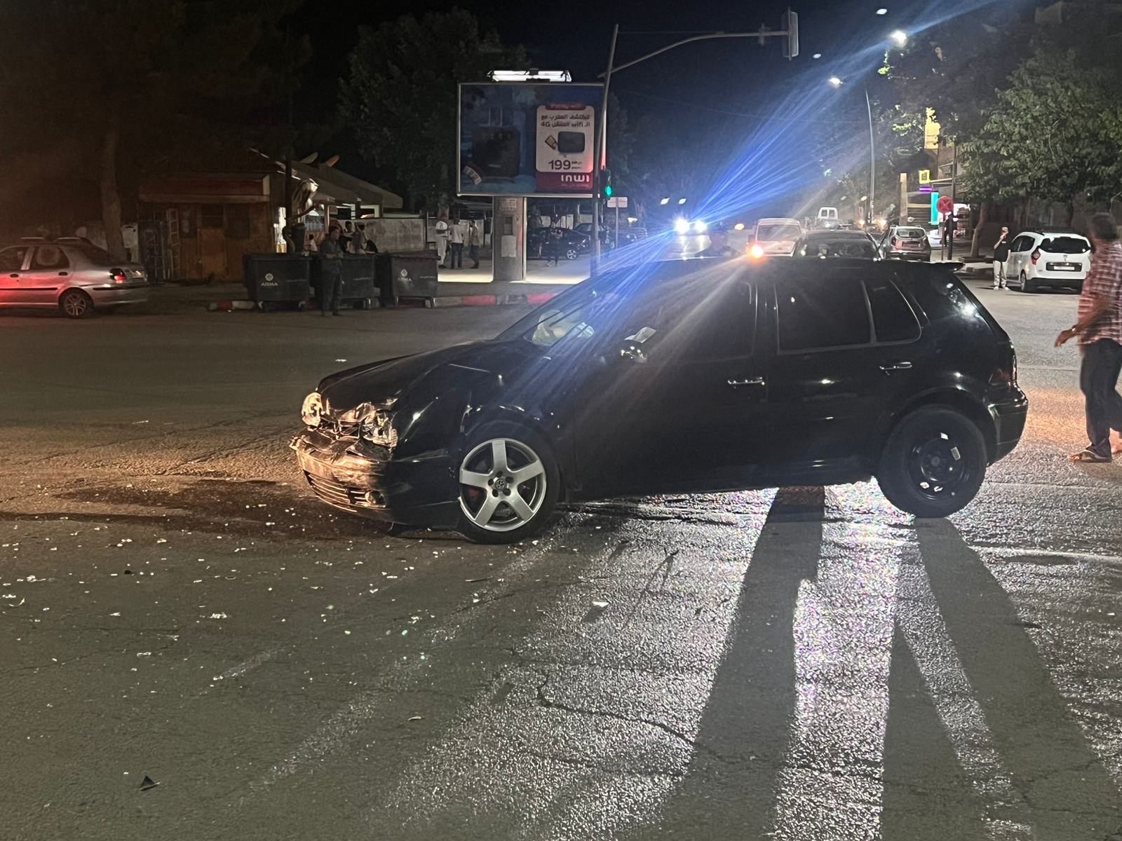 حادث سير خطير قرب محطة أزرو يُسفر عن إصابتين في صفوف الركّاب