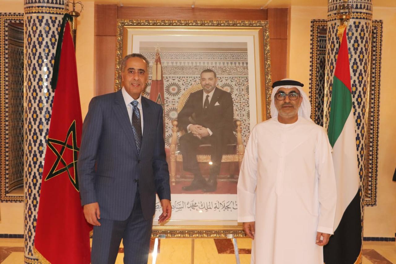 حموشي يستقببل رئيس جهاز الاستخبارات الوطني لدولة الإمارات