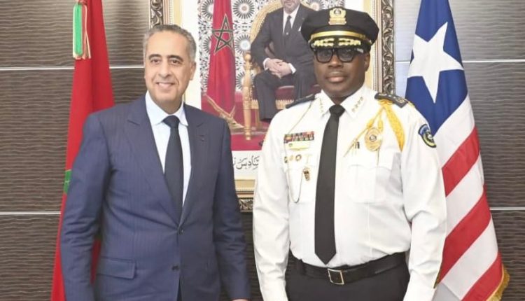 الحموشي يستقبل المفتش العام للشرطة بجمهورية ليبيريا