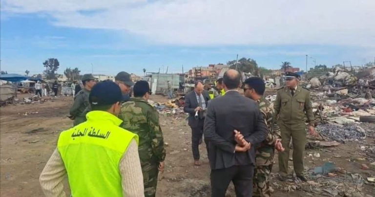 تحرير الملك العمومي بمدينة بنسليمان