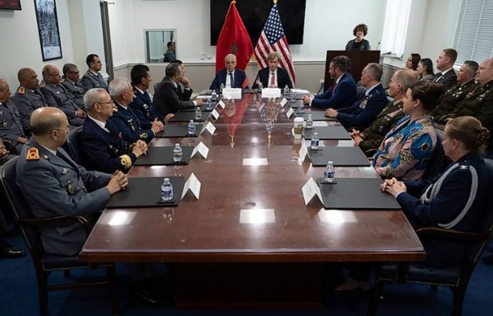 تعزيز الشراكة العسكرية بين المغرب والولايات المتحدة الأمريكية باتفاق لعشر سنوات