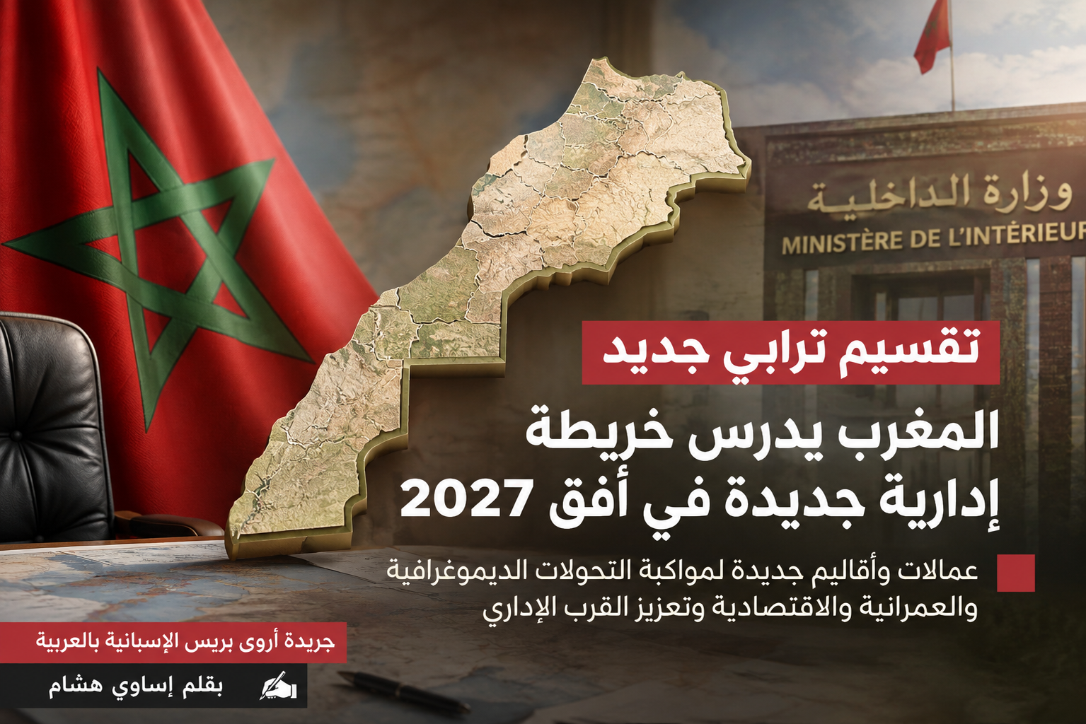🔴 تقسيم ترابي جديد يلوح في الأفق.. هل يعيد المغرب رسم خريطته الإدارية في أفق 2027؟